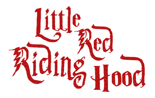 Little Red Riding Hood - gratis png