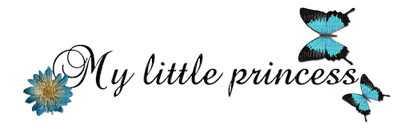 text my little princess letter tube - 無料png