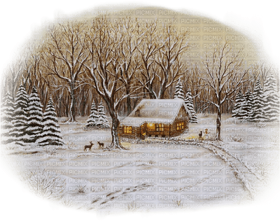 winter landscape - bezmaksas png