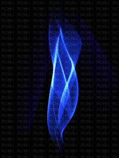 flame bleu - Darmowy animowany GIF