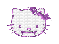 Emo Hello Kitty Glitter Edit #18 (VantaBrat) - Free animated GIF