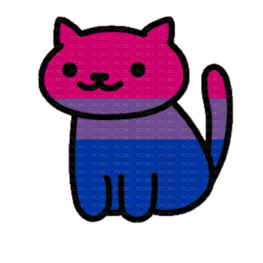 Bisexual cat - Free PNG