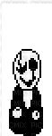 gaster undetale munch - Free animated GIF