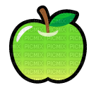 green apple - бесплатно png