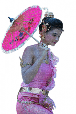 Kaz_Creations Woman Femme Parasol - 無料png