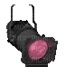 pink stage light - Δωρεάν κινούμενο GIF