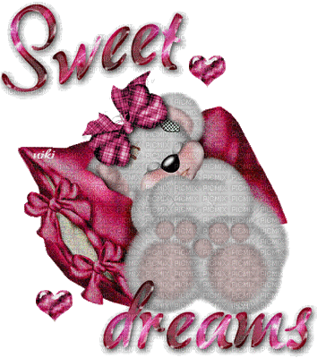 sweet dream - Gratis animerad GIF
