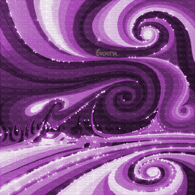 Y.A.M._Art Landscape purple - Gratis geanimeerde GIF