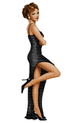 kikkapink elegant fashion woman - zdarma png