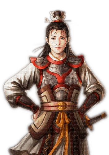 Rena Samurai Kämpferin Fantasy - zdarma png