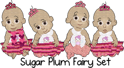 Babyz Sugar Plum Fairy Set - Free PNG