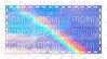 rainbow stamp - PNG gratuit
