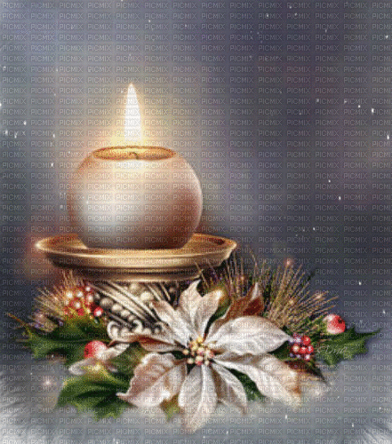 Background Christmas Candle - Ingyenes animált GIF