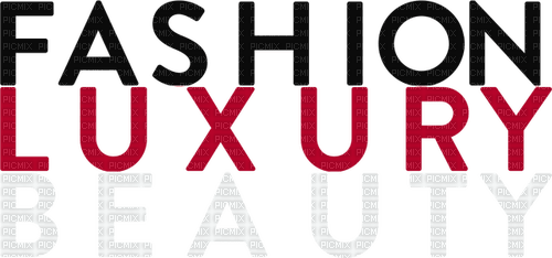 Fashion Luxury Beauty Text - Bogusia - PNG gratuit