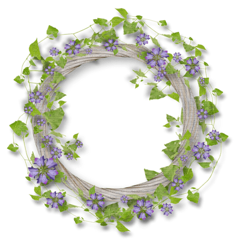 Circle spring frame - png grátis
