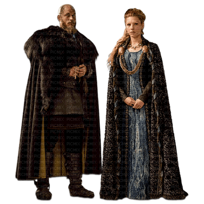 Vikings Lagertha x Ragnar - darmowe png