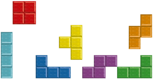 Tetris - png gratis
