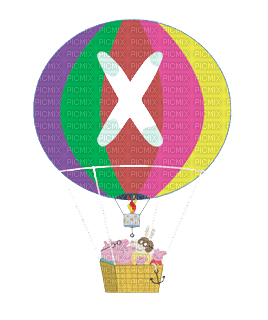 X.Ballon dirigeable - darmowe png