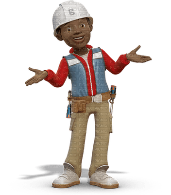 Kaz_Creations Cartoons Bob The Builder - безплатен png