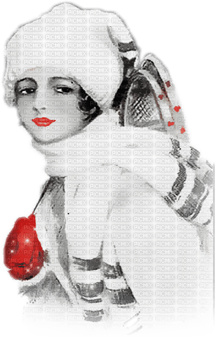 soave woman vintage pin up christmas winter - δωρεάν png