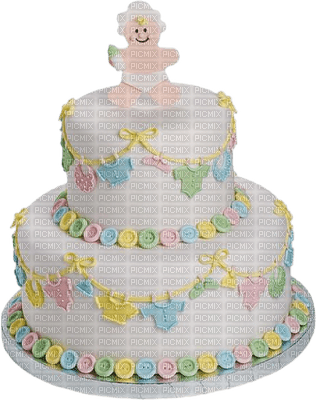 Kaz_Creations Birthday  Cake Baby - png gratis