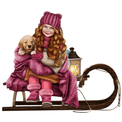 child with dog bp - 免费PNG