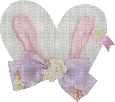 bunny ears bow - zdarma png