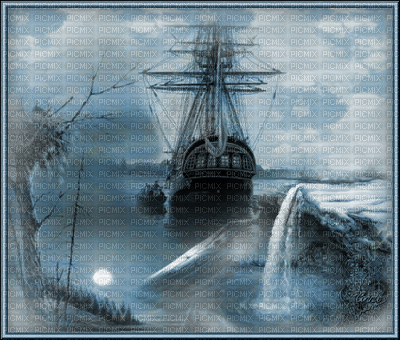 pirate ship bp - Бесплатни анимирани ГИФ