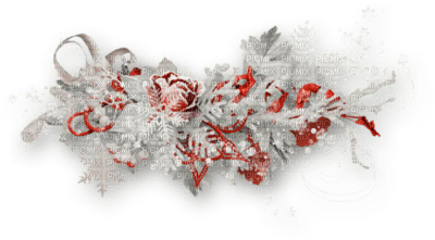 cecily-deco givre fleur - PNG gratuit