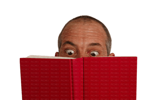 MAN READING BOOK - δωρεάν png
