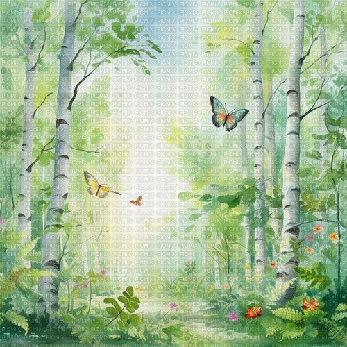 pastel landscape background - zdarma png