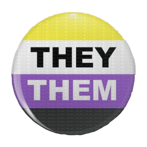 They/them - png ฟรี