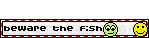 beware the fish - GIF animado gratis