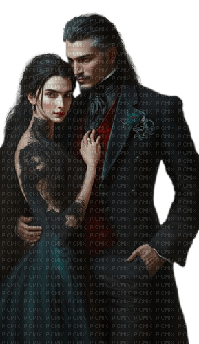 vampire couple🌺🌹🌼 - Free PNG