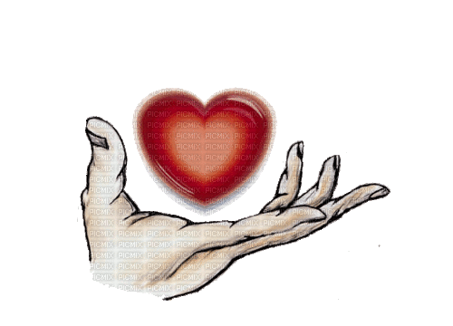 Heart in Hand - Nemokamas animacinis gif