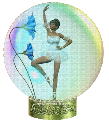 Bailarina - Gratis animerad GIF