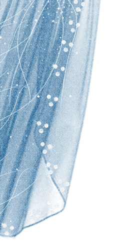 soave deco curtain  blue - Free PNG