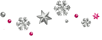 soave deco animated snowflake stars ball christmas - 無料のアニメーション GIF