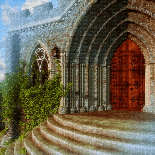 castle background by nataliplus - ücretsiz png