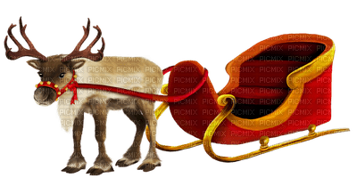 Kaz_Creations Christmas Reindeer - PNG gratuit