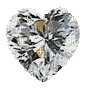 Diamond Glitter Heart - Nemokamas animacinis gif