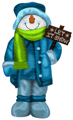 Kaz_Creations Snowman Winter - ilmainen png