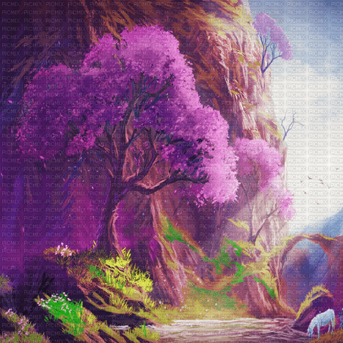 Y.A.M._Fantasy Landscape background - gratis png