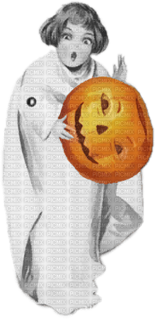 soave children vintage pumpkin halloween black - 無料png