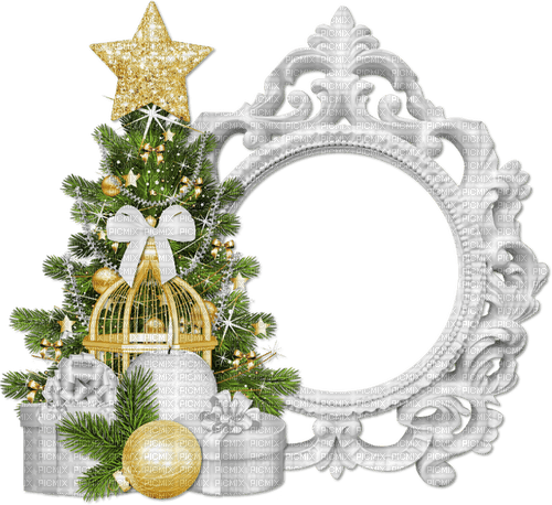 Christmas Frame - PNG gratuit