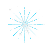 Blue Glitter Star - Безплатен анимиран GIF