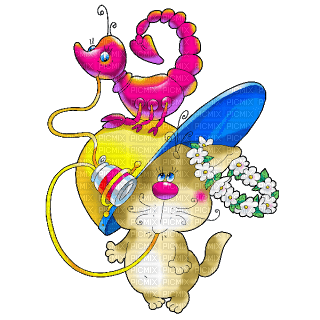 Kaz_Creations Cute Horoscope Animals - PNG gratuit