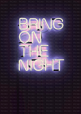 neon slogan - Free animated GIF