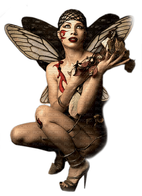 fairy autumn fantasy laurachan - бесплатно png