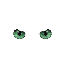 Ojos enojados - GIF animado grátis